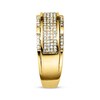 Thumbnail Image 3 of Men's Diamond Ring 1/2 ct tw Diamonds 10K Yellow Gold