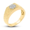 Men's Diamond Ring 1/4 ct tw Round-cut 10K Yellow Gold