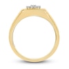 Thumbnail Image 3 of Men's Diamond Ring 1/4 ct tw Round-cut 10K Yellow Gold