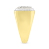 Thumbnail Image 2 of Men's Diamond Square Ring 1/2 ct tw 10K Yellow Gold