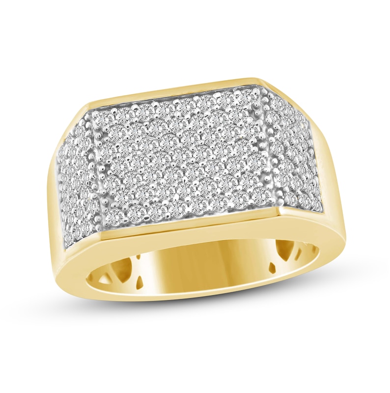 Men's Diamond Ring 1-1/4 ct tw 10K Yellow Gold