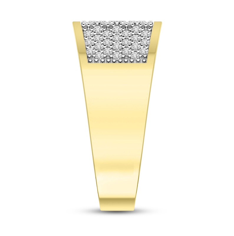 Men's Diamond Ring 1-1/4 ct tw 10K Yellow Gold
