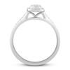 Thumbnail Image 2 of Diamond Promise Ring 1/4 ct tw Round-Cut 10K White Gold