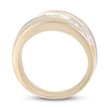 Men's Diamond Ring 3/4 ct tw Round-cut 10K Yellow Gold
