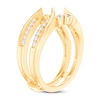 Thumbnail Image 2 of Now + Forever Diamond Enhancer Ring 3/8 ct tw Round-cut 14K Yellow Gold