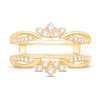 Diamond Enhancer Ring 3/8 ct tw Round-cut 14K Yellow Gold