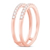 Thumbnail Image 2 of Now + Forever Diamond Enhancer Ring 1/2 ct tw Round-cut 14K Rose Gold