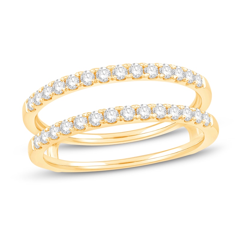 Main Image 1 of Now + Forever Diamond Enhancer Ring 1/2 ct tw Round-cut 14K Yellow Gold