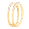 Thumbnail Image 2 of Now + Forever Diamond Enhancer Ring 1/2 ct tw Round-cut 14K Yellow Gold