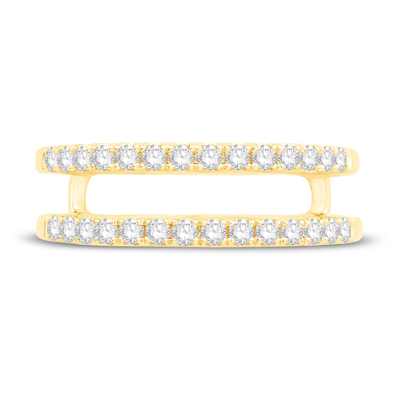 Main Image 3 of Now + Forever Diamond Enhancer Ring 1/2 ct tw Round-cut 14K Yellow Gold