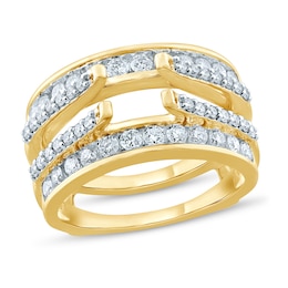 Now + Forever Diamond Enhancer Band 1 ct tw Round-cut 14K Yellow Gold