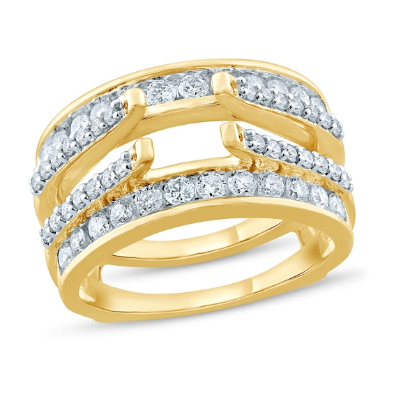 Now + Forever Diamond Enhancer Band 1 ct tw Round-cut 14K Yellow Gold