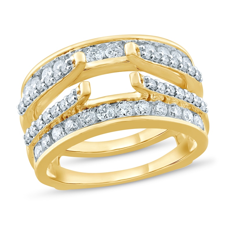 Main Image 1 of Now + Forever Diamond Enhancer Band 1 ct tw Round-cut 14K Yellow Gold