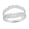 Thumbnail Image 1 of Now + Forever Diamond Enhancer Ring 1/3 ct tw Round-Cut 14K White Gold