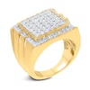Thumbnail Image 2 of Men's Diamond Ring 2 ct tw Round-cut 10K Yellow Gold