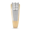 Thumbnail Image 2 of Now + Forever Men's Diamond Wedding Band 3/4 ct tw Round-cut 14K Two-Tone Gold