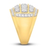 Thumbnail Image 3 of Men's Diamond Ring 3 ct tw Round-cut 10K Yellow Gold