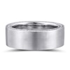 Thumbnail Image 2 of Now + Forever Our Ring by Jaymes & Jonathan Men's Diamond Wedding Band 1/2 ct tw Round-cut 14K White Gold