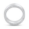 Thumbnail Image 4 of Now + Forever Our Ring by Jaymes & Jonathan Men's Diamond Wedding Band 1/2 ct tw Round-cut 14K White Gold