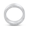 Thumbnail Image 3 of Our Ring by Jaymes & Jonathan Men's Diamond Wedding Band 1/2 ct tw Round-cut 14K White Gold