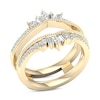 Thumbnail Image 1 of Diamond Enhancer Band 1/2 ct tw Round/Marquise/Baguette 14K Yellow Gold
