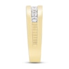 Thumbnail Image 2 of Now + Forever Men's Diamond Wedding Band 1/2 ct tw Round-cut 10K Yellow Gold