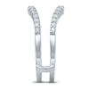 Thumbnail Image 2 of Now + Forever Diamond Enhancer Ring 1/2 ct tw Round-cut 14K White Gold