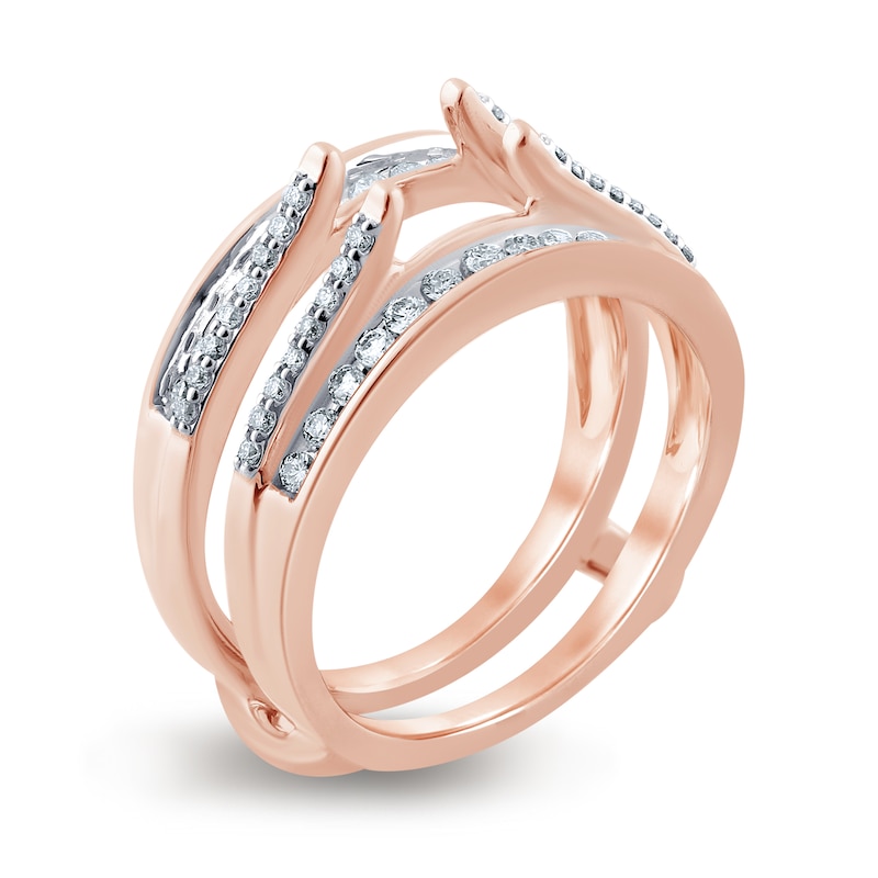 Diamond Enhancer Band 1/2 ct tw Round-cut 14K Rose Gold