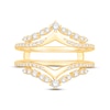 Thumbnail Image 3 of Now + Forever Diamond Enhancer Ring 1/2 ct tw Round-cut 14K Yellow Gold