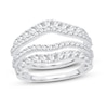 Diamond Enhancer Ring 1-1/2 ct tw Round-Cut 14K White Gold
