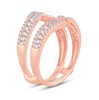 Diamond Enhancer Ring 1 ct tw Round-Cut 14K Rose Gold