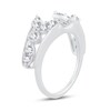 Diamond Enhancer Ring 3/4 ct tw Round-Cut 14K White Gold