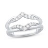 Thumbnail Image 0 of Diamond Enhancer Ring 3/8 ct tw Round-cut 14K White Gold
