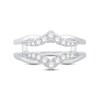 Thumbnail Image 2 of Diamond Enhancer Ring 3/8 ct tw Round-cut 14K White Gold