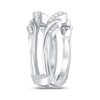 Thumbnail Image 1 of Diamond Enhancer Ring 1/3 ct tw Round-cut 14K White Gold