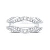Thumbnail Image 2 of Diamond Enhancer Ring 1/3 ct tw Round-cut 14K White Gold