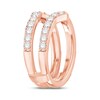 Thumbnail Image 2 of Now + Forever Diamond Enhancer Ring 1-1/4 ct tw Round-cut 14K Rose Gold