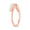 Thumbnail Image 2 of Now + Forever Diamond Enhancer Ring 1/2 ct tw Round-cut 14K Rose Gold