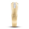 Thumbnail Image 2 of Now + Forever Men's Diamond Wedding Band 1/6 ct tw 10K Yellow Gold