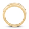 Thumbnail Image 3 of Now + Forever Men's Diamond Wedding Band 1/6 ct tw 10K Yellow Gold