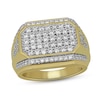 Thumbnail Image 0 of Men's Octagon Diamond Ring 2 ct tw 10K Yellow Gold