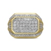 Thumbnail Image 2 of Men's Octagon Diamond Ring 2 ct tw 10K Yellow Gold