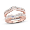 Thumbnail Image 1 of Now + Forever Diamond Enhancer Band 3/4 ct tw Round/Baguette 14K Rose Gold