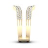 Thumbnail Image 3 of Now + Forever Diamond Enhancer Band 3/4 ct tw Round/Baguette 14K Yellow Gold