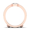 Thumbnail Image 4 of Now + Forever Diamond Enhancer Band 3/8 ct tw Round/Baguette 14K Rose Gold