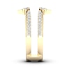 Thumbnail Image 3 of Now + Forever Diamond Enhancer Band 3/8 ct tw Round/Baguette 14K Yellow Gold