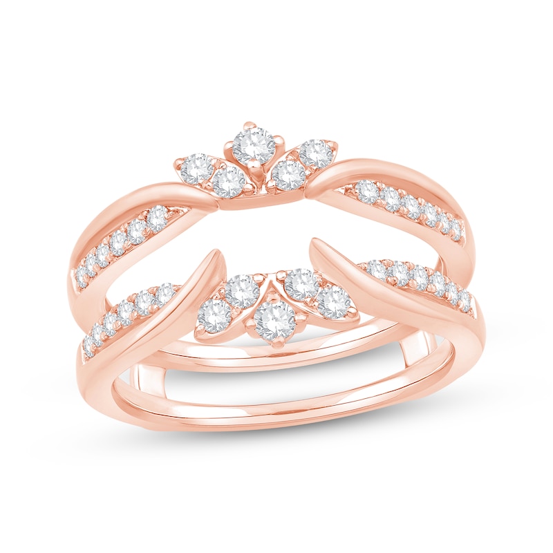 Main Image 1 of Diamond Enhancer Ring 1/2 ct tw Round-cut 14K Rose Gold