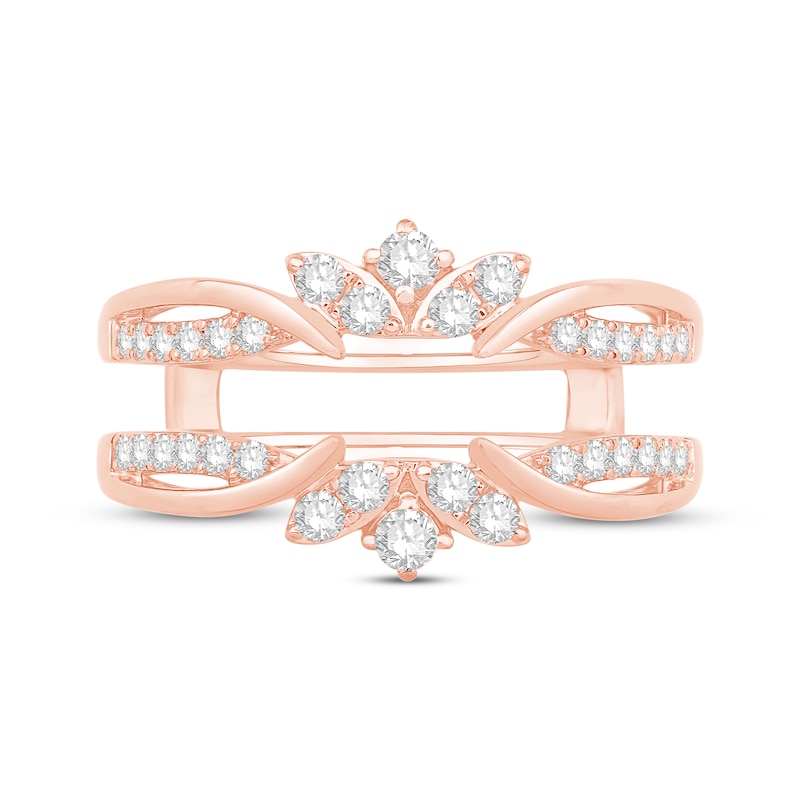 Main Image 3 of Diamond Enhancer Ring 1/2 ct tw Round-cut 14K Rose Gold