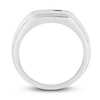 Thumbnail Image 1 of Men's Diamond Ring 1/4 ct tw Round-cut 10K White Gold