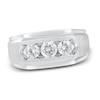 Thumbnail Image 1 of Men's Diamond Ring 1 ct tw Round-cut 10K White Gold